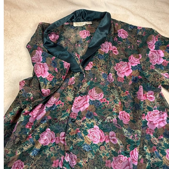 Vintage Floral Victoria Secret‎ Top - Picture 1 of 6